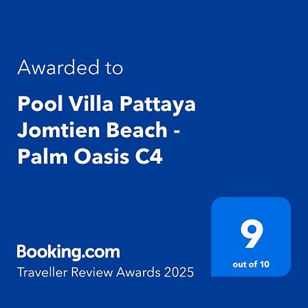 Pool Villa Pattaya Jomtien Beach - Palm Oasis C4 Luaran gambar